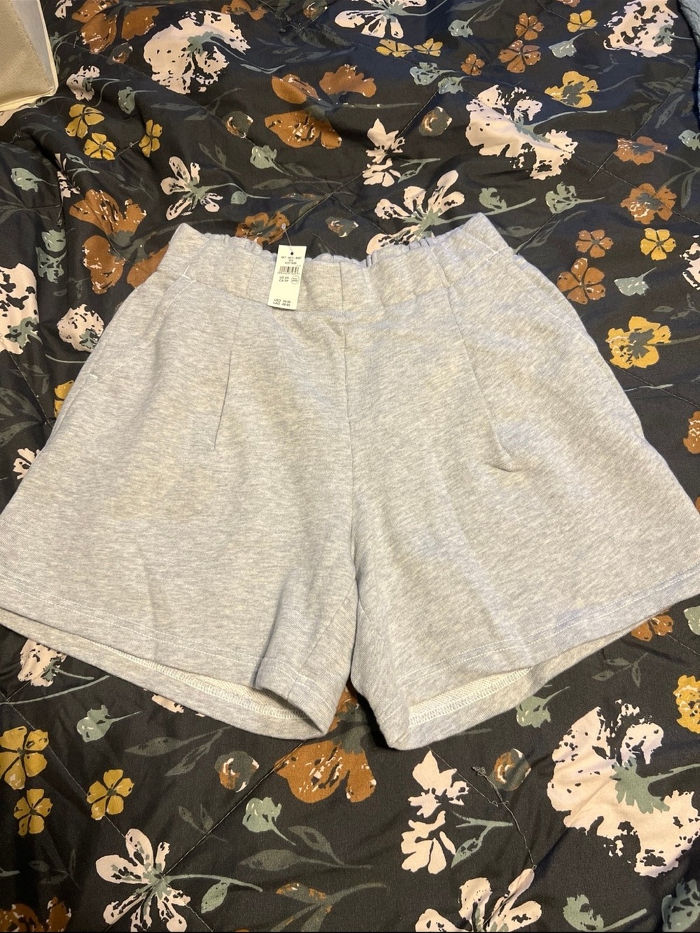 aerie new heights trouser fleece short